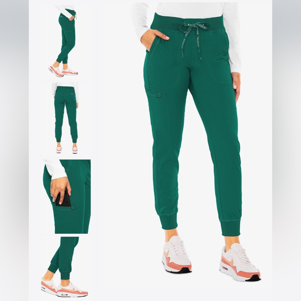 Med Couture Touch Jenny Yoga waist Jogger pant